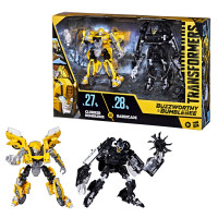 Трансформер Бамблби Шевроле и Баррикад Полицейская Машина Transformers Studio Series 27BB Clunker Bumblebee vs