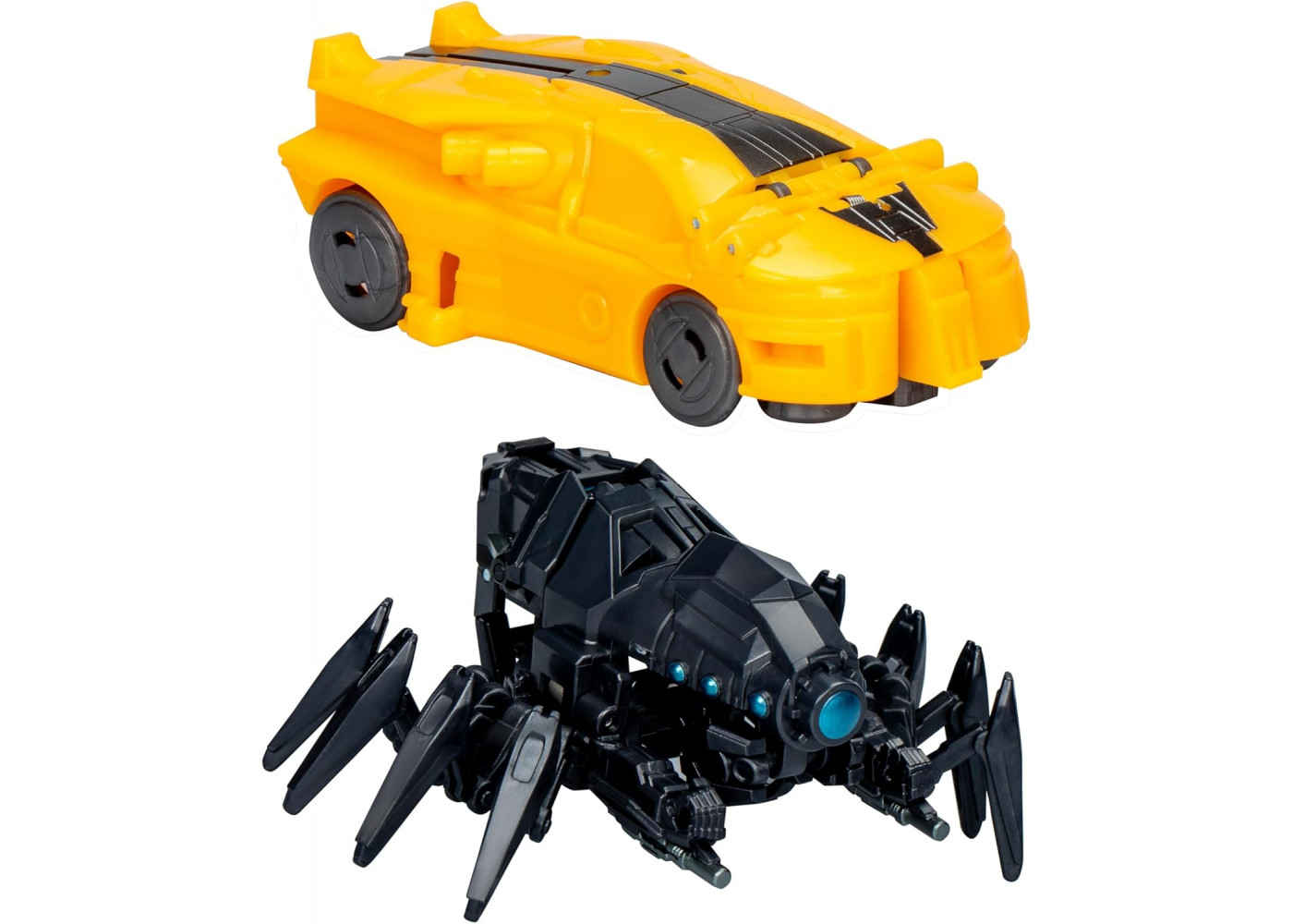 Набор Трансформер Бамблби B-127 и Айронхайд 10 см Меняют Шестерни Transformers One Cog Changer Bumblebee B-127 and Airachnid Hasbro G1668