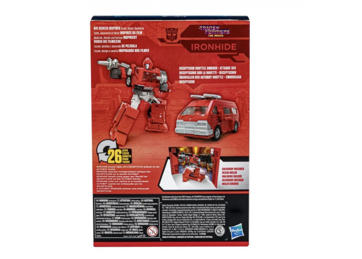 Трансформер Айронхайд Transformers Studio Series 86-17 Voyager Ironhide Hasbro F3175