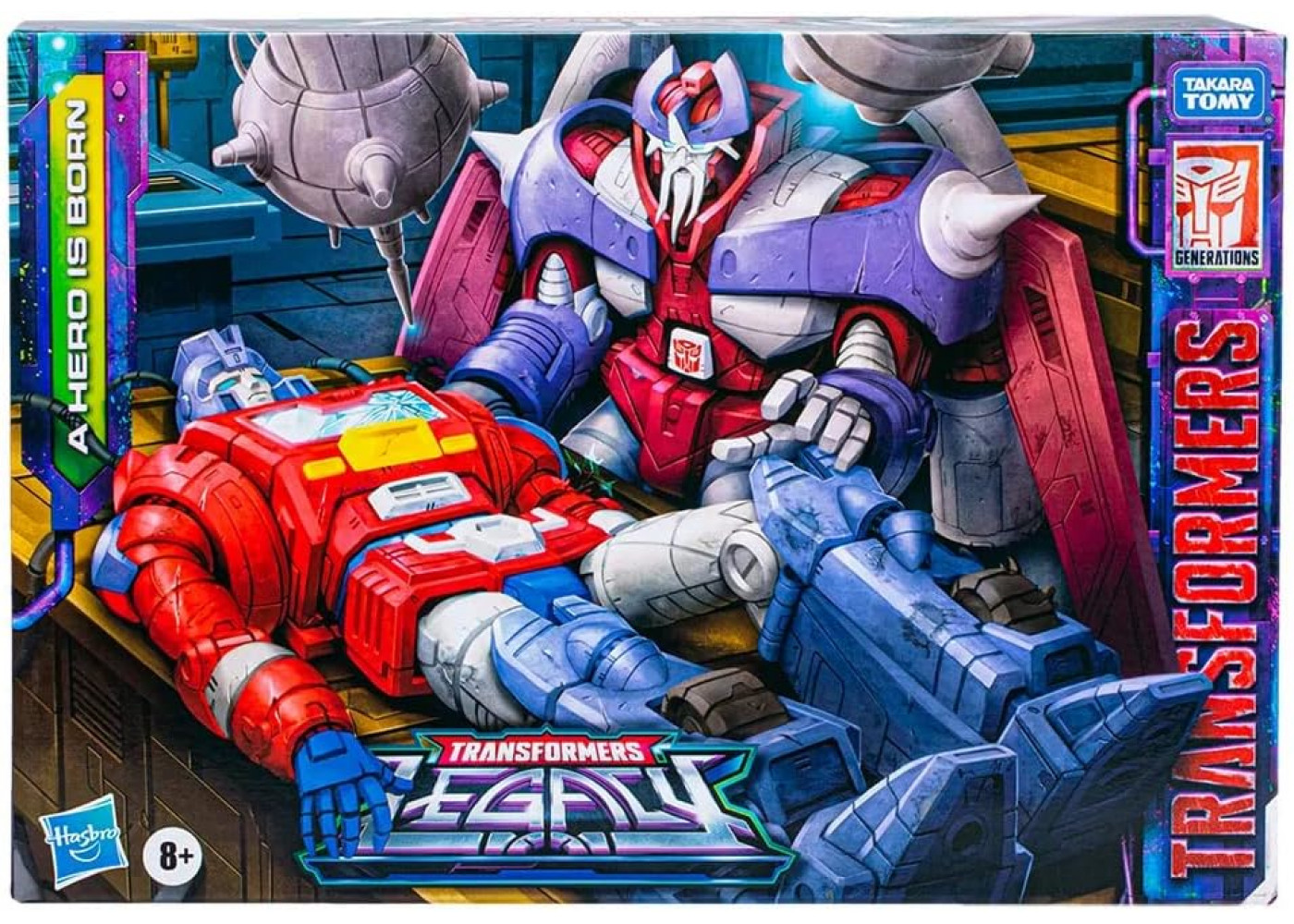 Трансформеры Альфа Трион и Орион Пакс Transformers Legacy Hero is Born Alpha Trion and Orion Pax Hasbro F4242