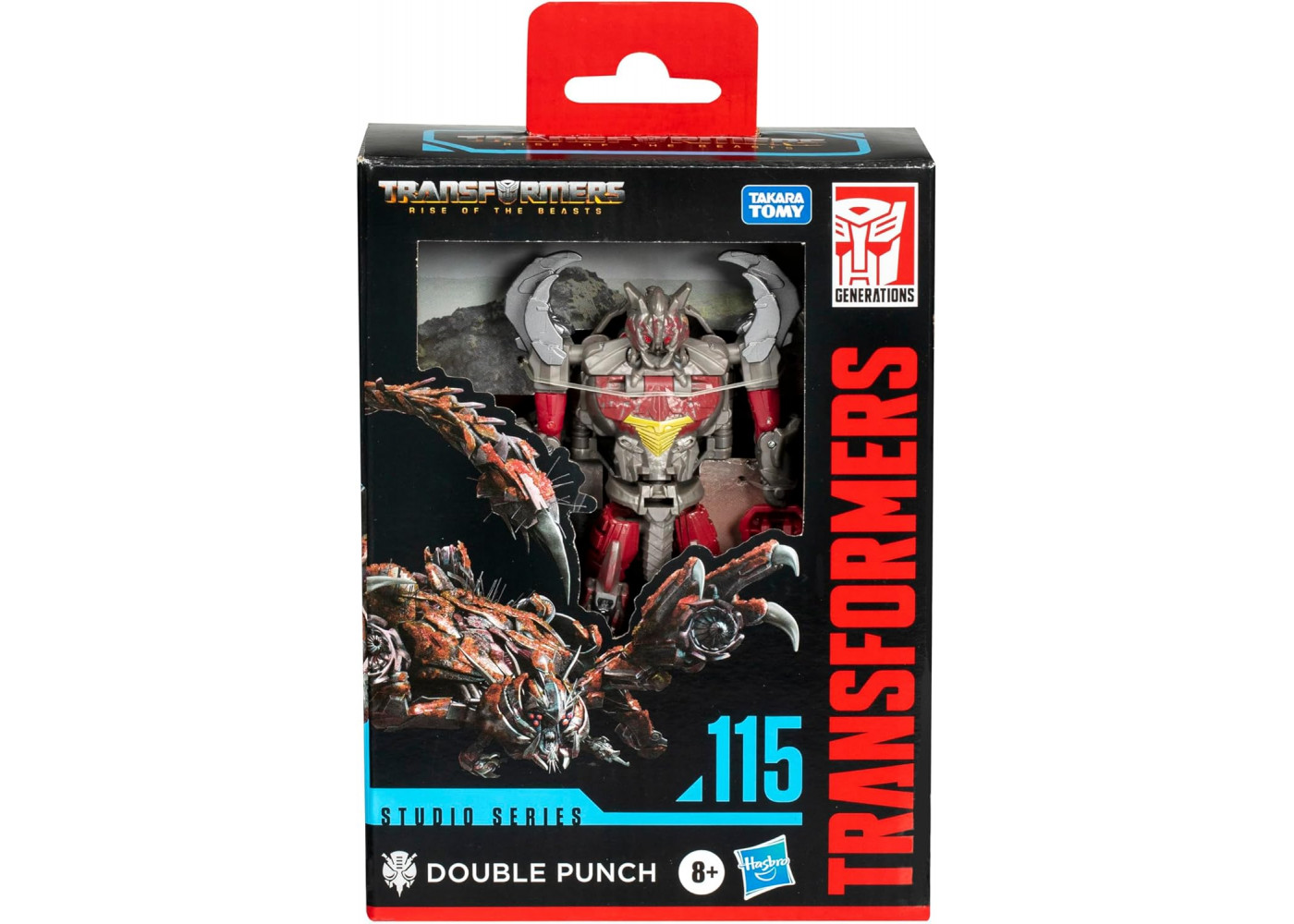 Трансформер Дабл Панч Transformers Studio Series 115 Double Punch Class Rise of the Beasts Hasbro G0533
