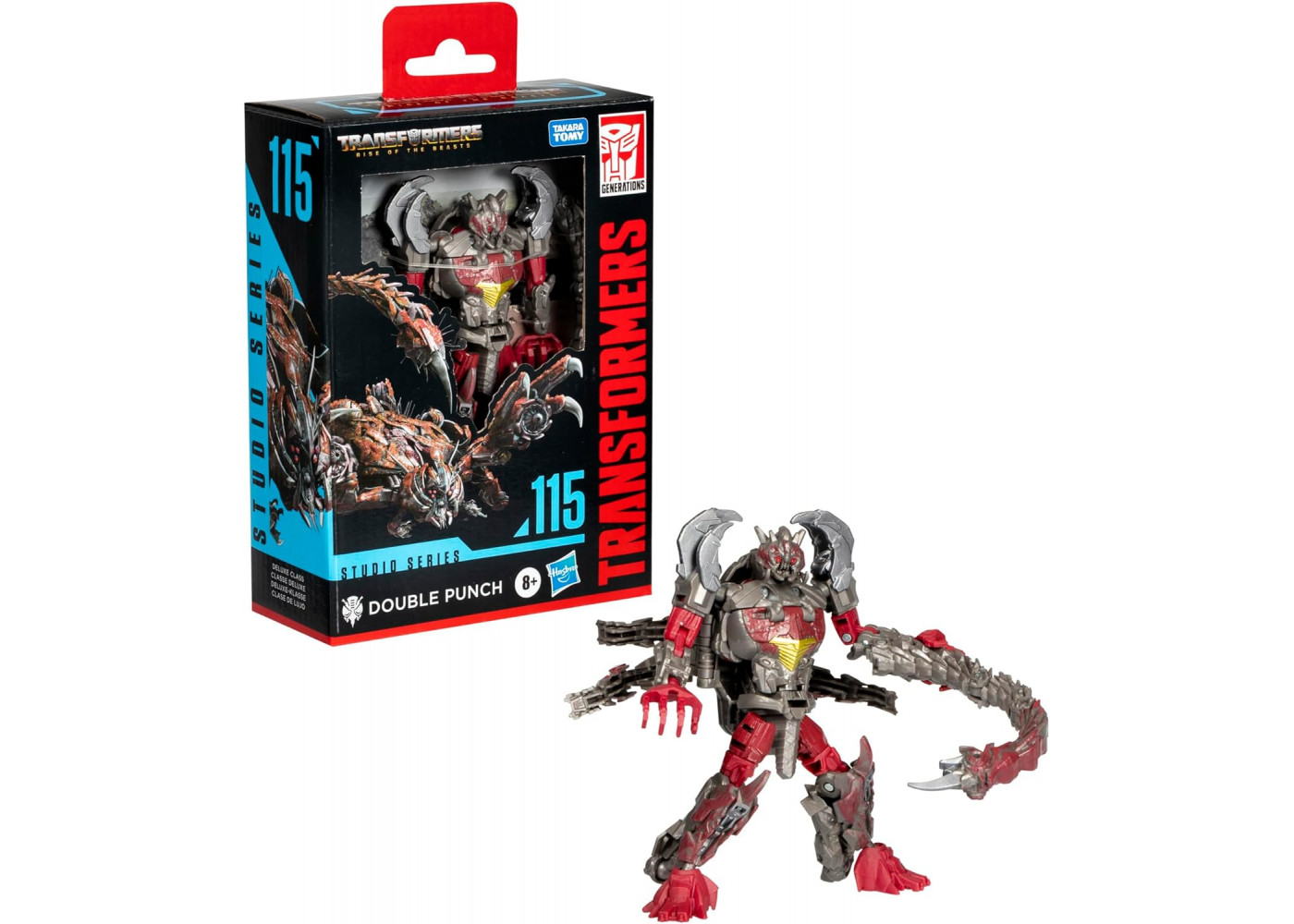 Трансформер Дабл Панч Transformers Studio Series 115 Double Punch Class Rise of the Beasts Hasbro G0533