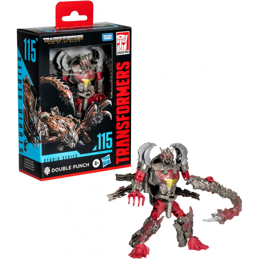 Трансформер Дабл Панч Transformers Studio Series 115 Double Punch Class Rise of the Beasts Hasbro G0533