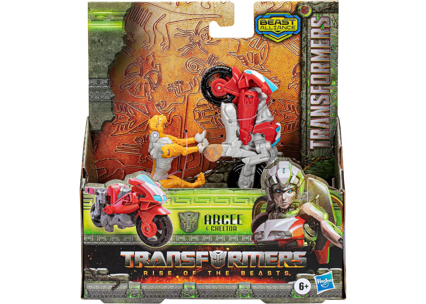 Трансформер Арсі та Чітор Сходження Звіроботів Transformers Arcee & Cheetor Hasbro F4613