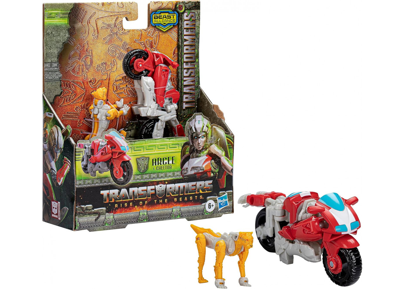 Трансформер Арсі та Чітор Сходження Звіроботів Transformers Arcee & Cheetor Hasbro F4613