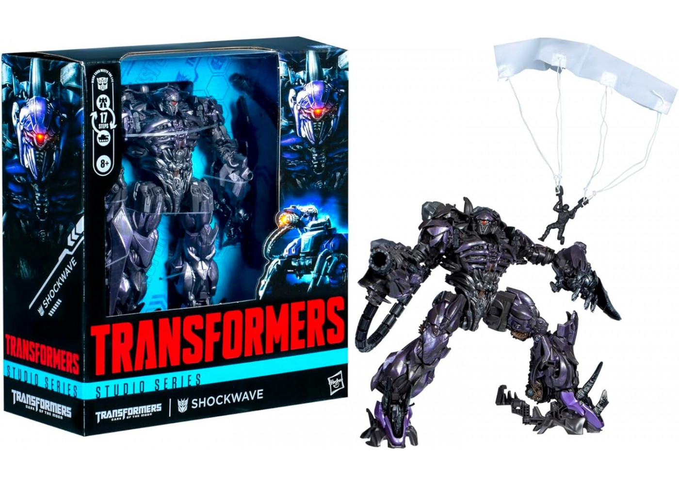 Трансформер Шоквейв Тёмная сторона Луны Studio Series Leader Class Dark of The Moon Shockwave Hasbro G0483
