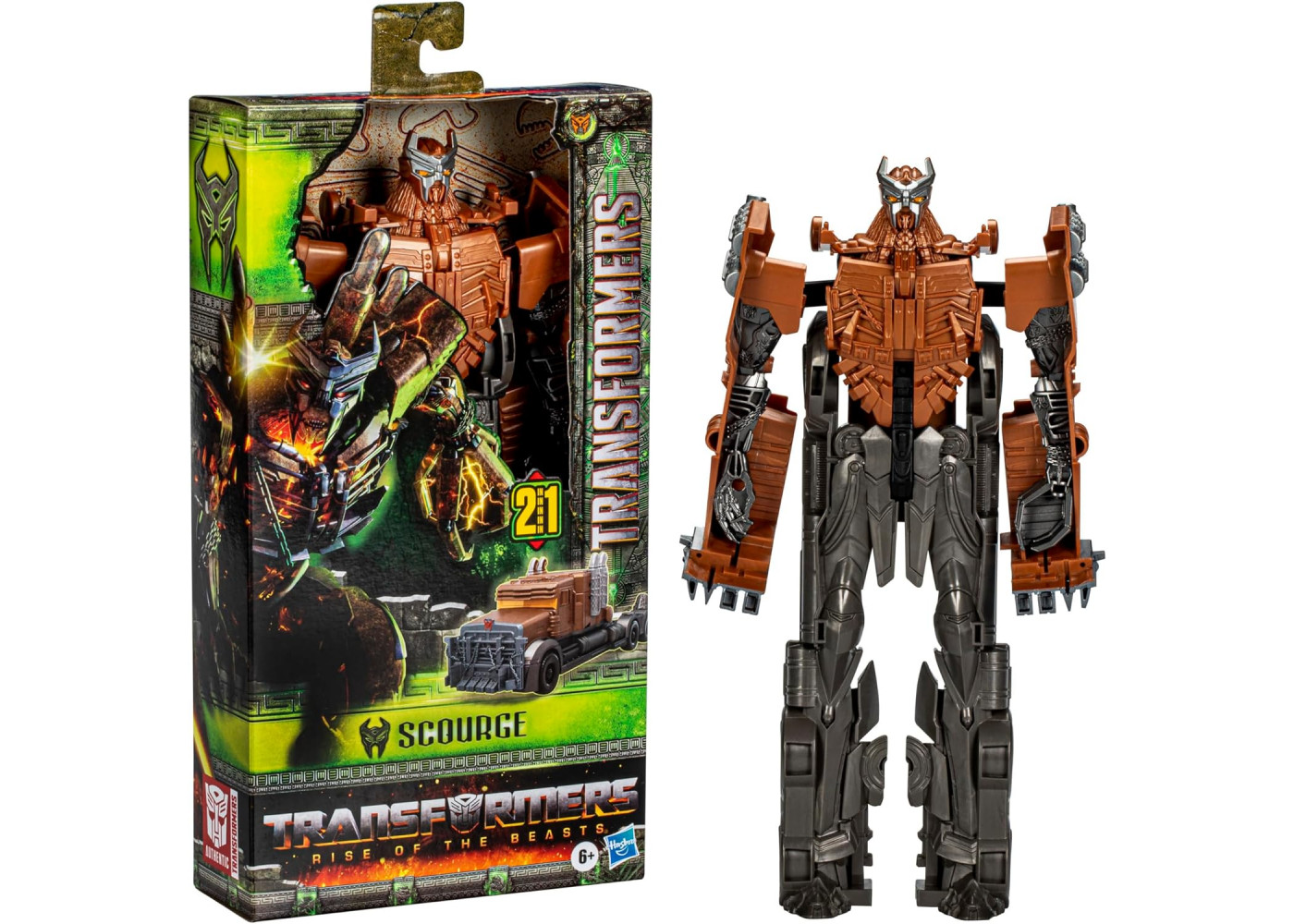 Трансформер Скордж 30 см Transformers Rise of The Beasts Scourge Hasbro F4672