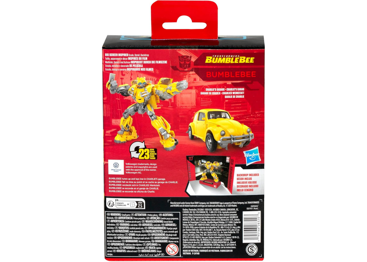 Трансформер Бамблби Серия Студио 117 Transformers Bumblebee Studio Series 117 Hasbro G0564