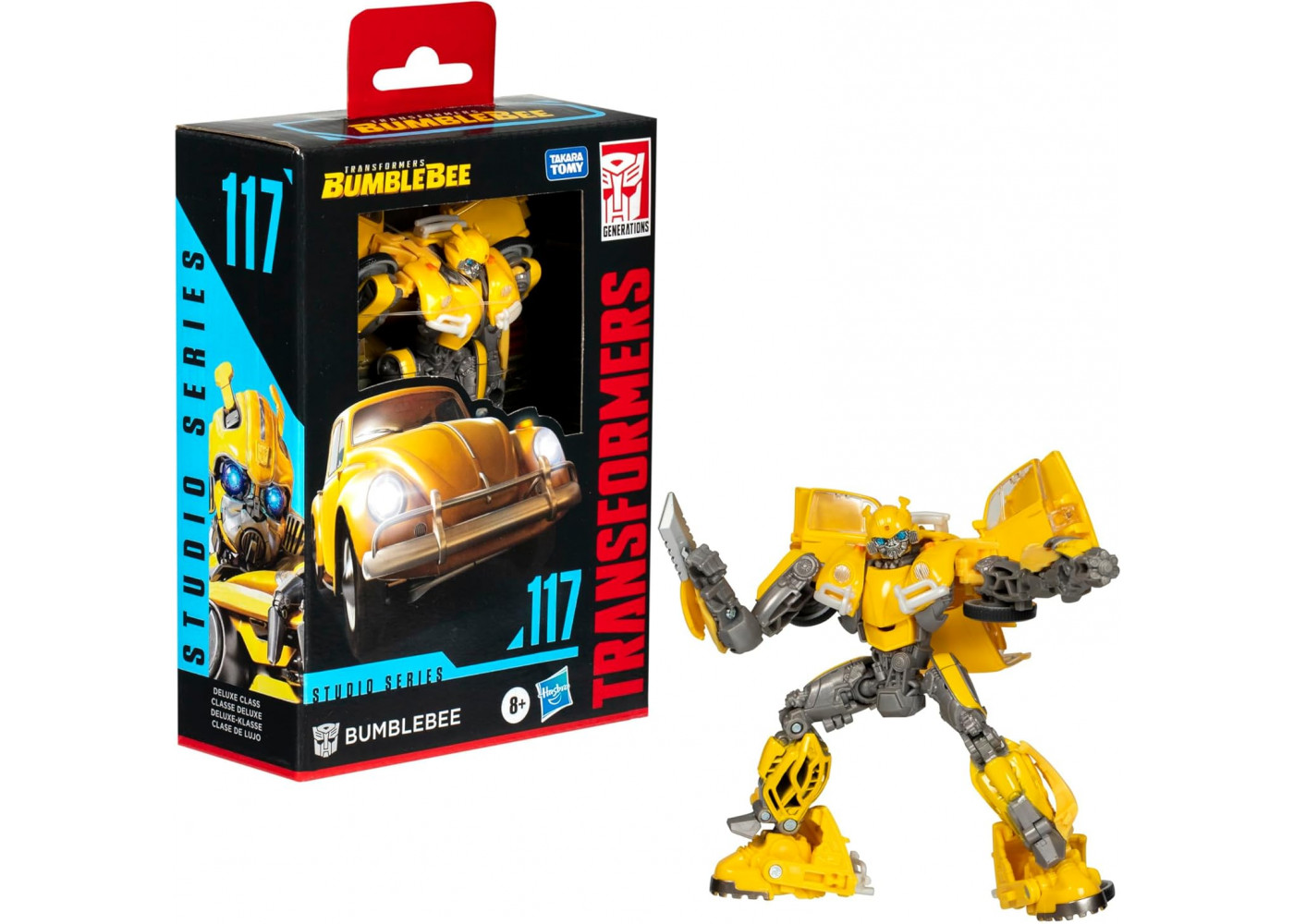 Трансформер Бамблби Серия Студио 117 Transformers Bumblebee Studio Series 117 Hasbro G0564