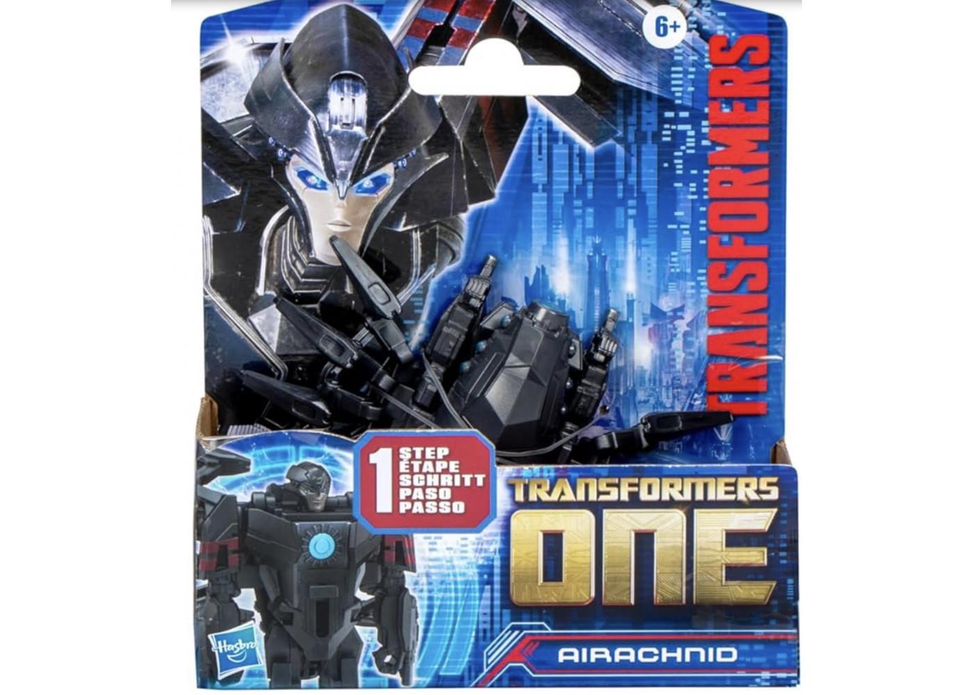 Трансформер Айронхайд 10 см Змінює Шестерні Transformers One Cog Changer Airachnid Hasbro F9385