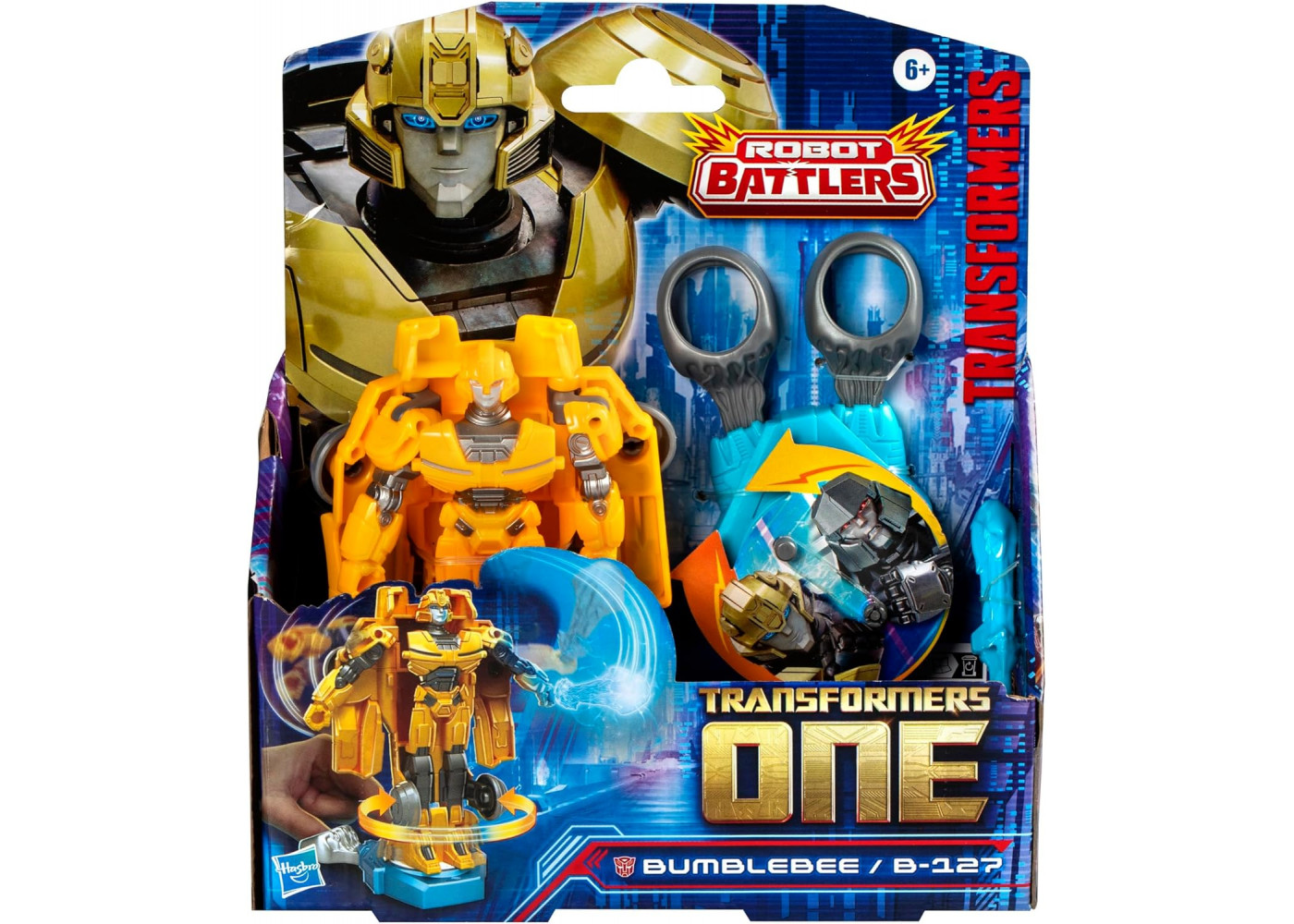 Трансформер Бамблби B-127 Transformers One Robot Battlers Bumblebee Hasbro F9390