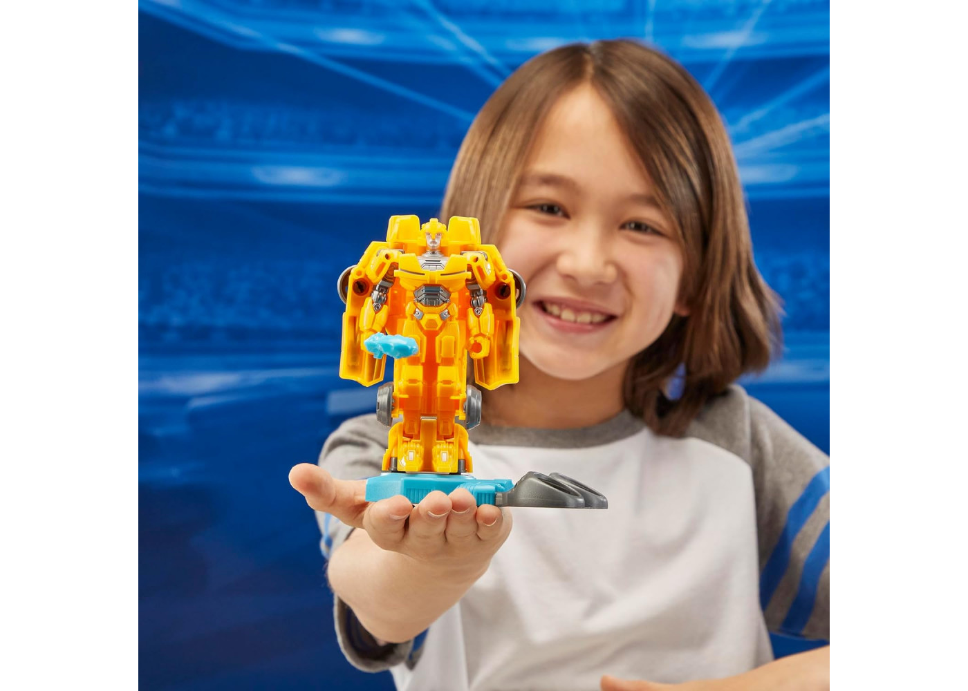 Трансформер Бамблби B-127 Transformers One Robot Battlers Bumblebee Hasbro F9390