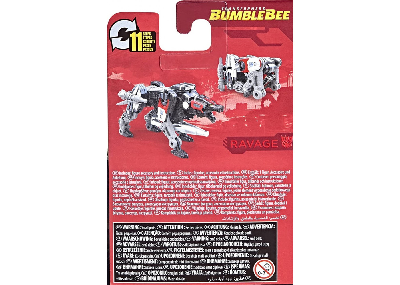 Трансформер Рэведж Серия Бамблби Transformers Studio Series Bumblebee Ravage Hasbro F3138