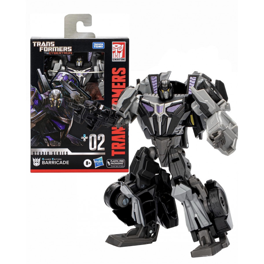 Трансформер Баррикейд Studio Series 02 Transformers Gamer Edition Barricade Hasbro F7234