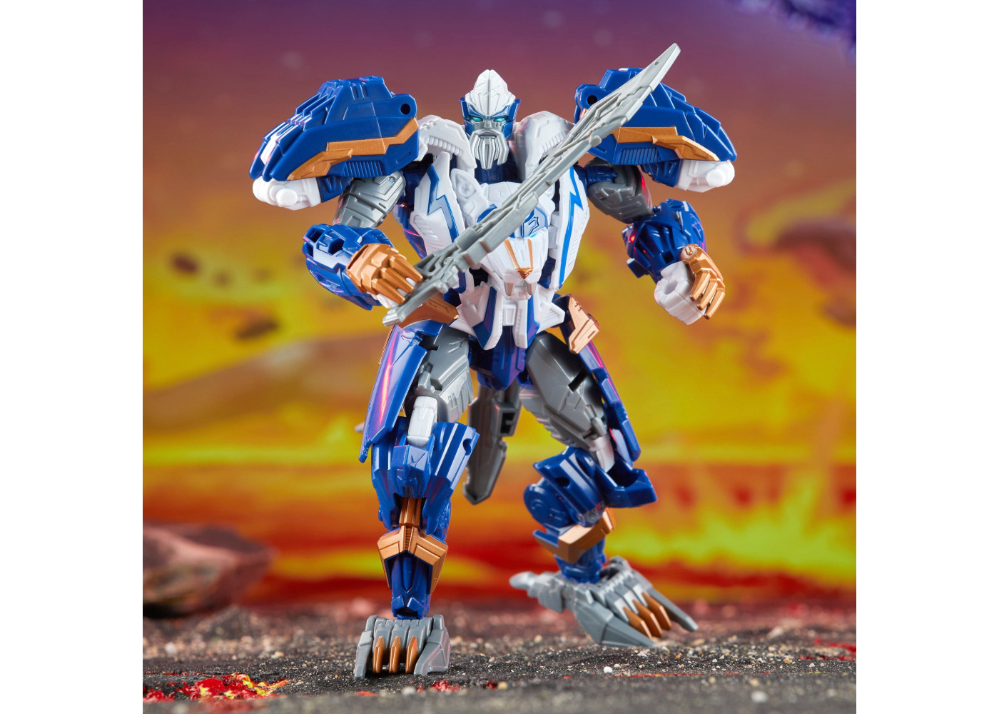 Трансформер Громотрон Transformers Thundertron Legacy United Voyager Class Prime Universe Hasbro F8541