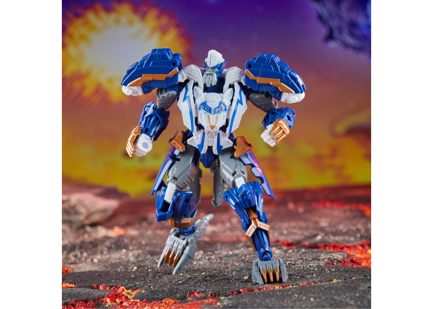 Трансформер Громотрон Transformers Thundertron Legacy United Voyager Class Prime Universe Hasbro F8541
