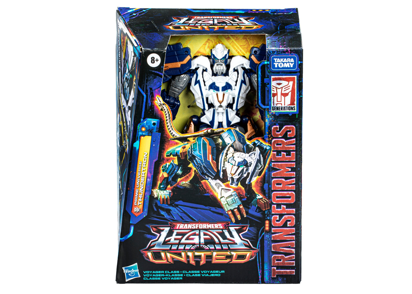 Трансформер Громотрон Transformers Thundertron Legacy United Voyager Class Prime Universe Hasbro F8541