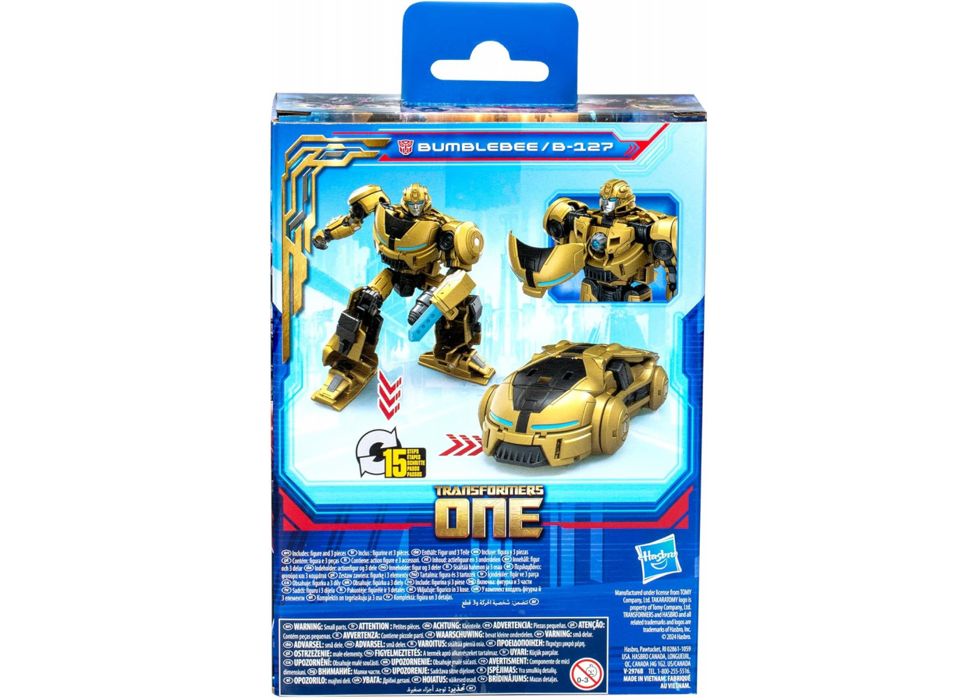 Трансформер Бамблбі B-127 Transformers One Bumblebee Hasbro F8694