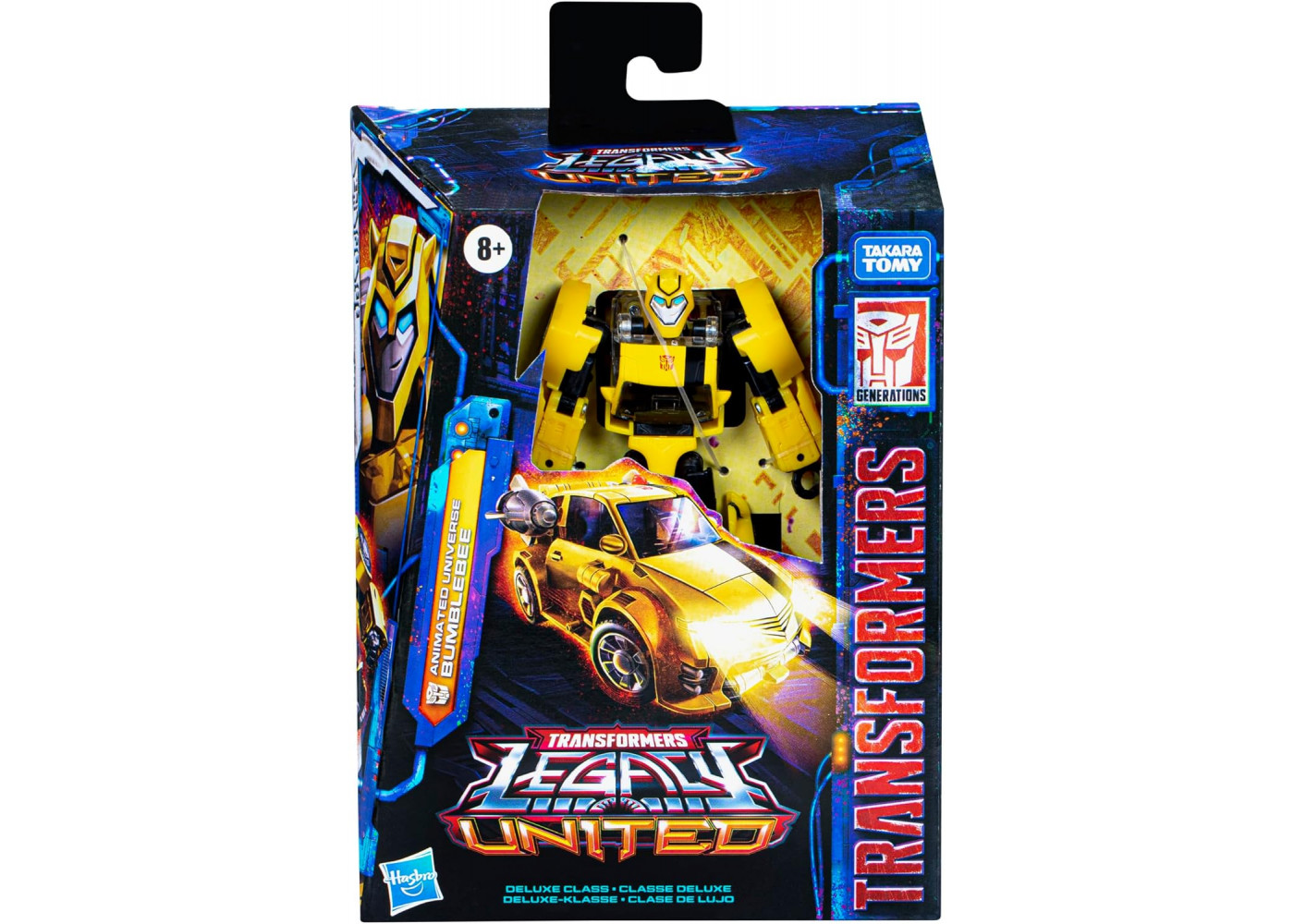 Трансформер Бамблбі Transformers Legacy Deluxe Class Bumblebee Hasbro F8524