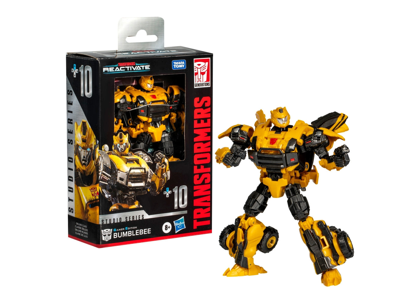 Трансформер Бамблби Transformers Studio Series Deluxe Reactivate 10 Bumblebee Hasbro F8764