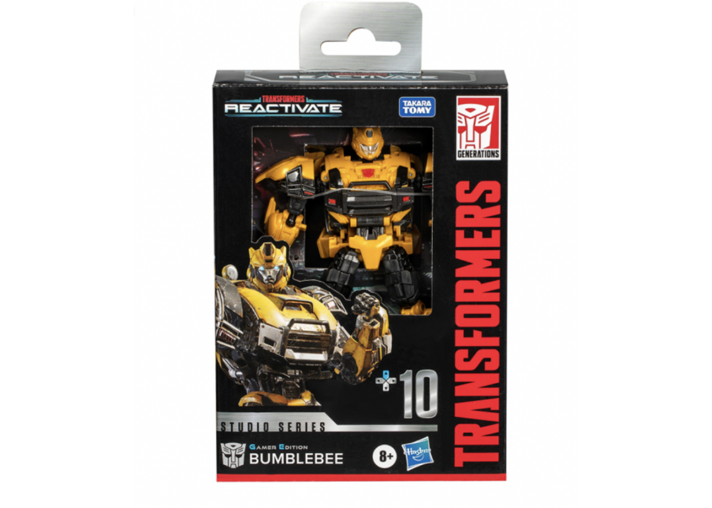 Трансформер Бамблби Transformers Studio Series Deluxe Reactivate 10 Bumblebee Hasbro F8764