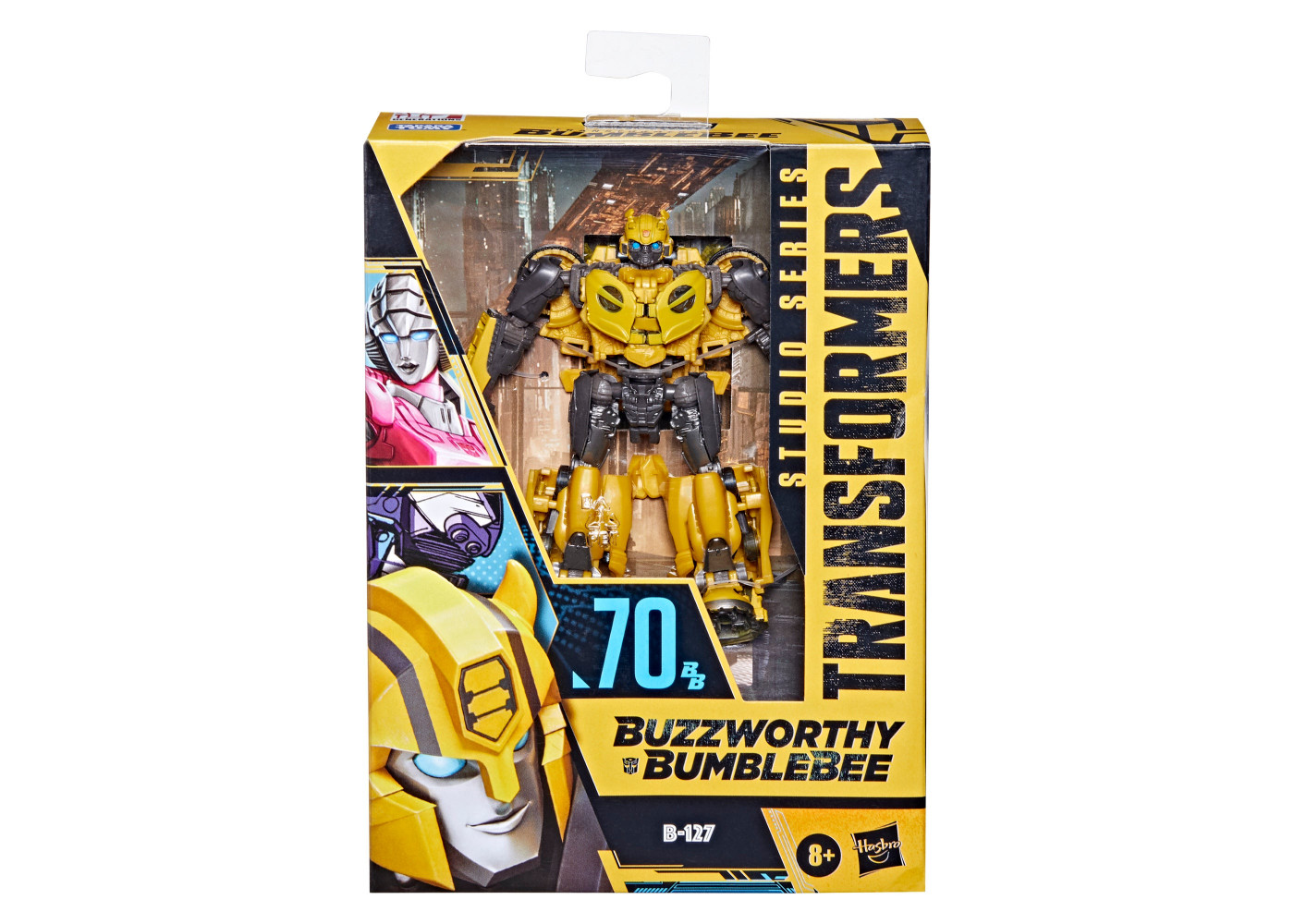 Трансформер Бамблбі В-127 Transformers Buzzworthy Bumblebee Studio Series Deluxe Class 70BB Hasbro F5470