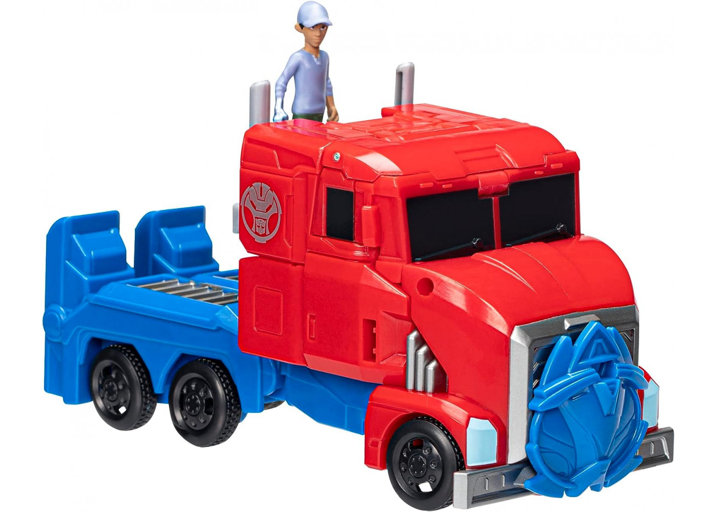 Трансформер Оптімус Прайм та Роббі Мальто EarthSpark Transformers Optimus Prime & Robby Malto Hasbro F7663
