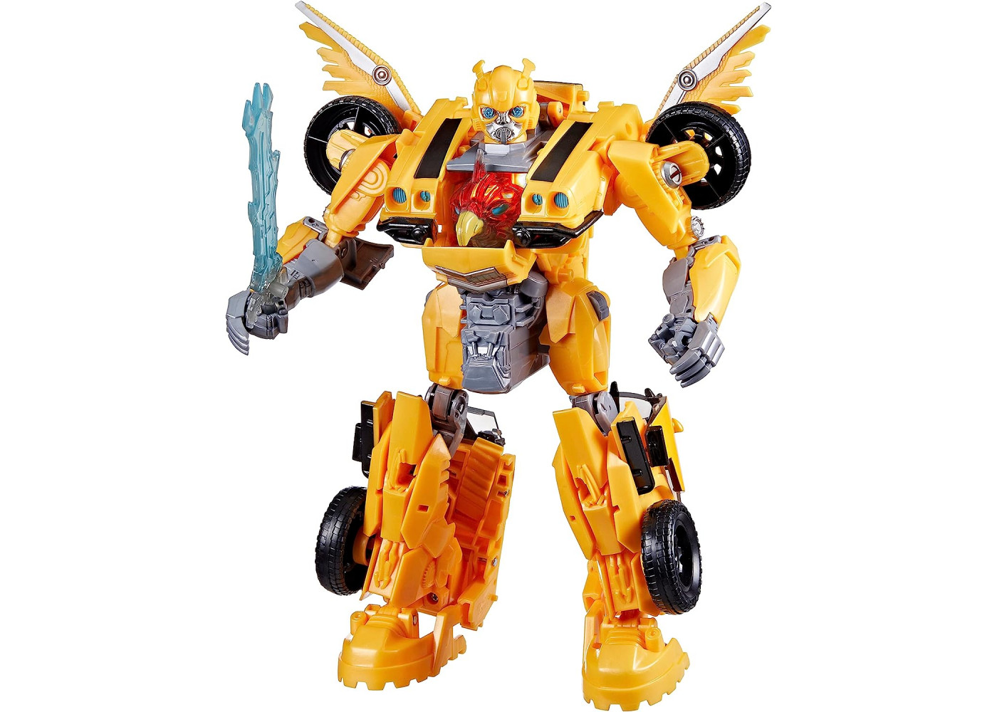 Трансформер Бамблби 25 см Огни и Звуки Transformers Rise of The Beasts Bumblebee Hasbro F4055
