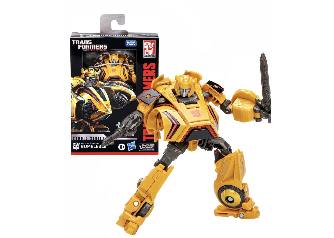 Трансформер Бамблбі Studio Series 01 Transformers Gamer Edition Bumblebee Hasbro F7235