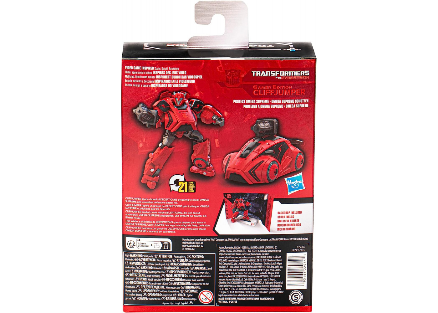 Трансформер Кліффджампер Studio Series 05 Transformers Gamer Edition Cliffjumper Hasbro F7238