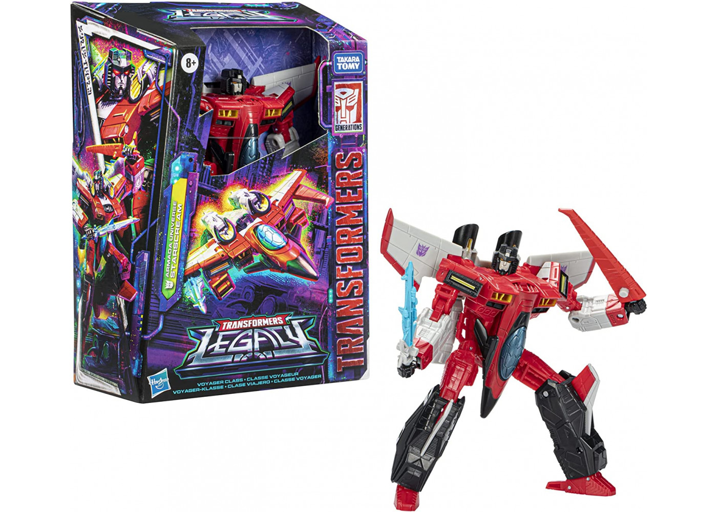 Трансформер Старскрим Самолет Наследие Transformers Legacy Armada Universe Starscream Hasbro F3056