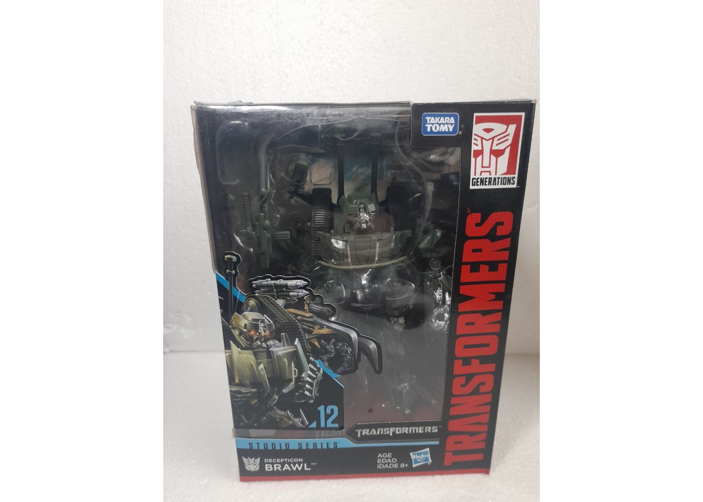 Трансформер Брол Танк Десептикон (Уцінка) Brawl Studio Series 12 Voyager Class Hasbro BE0772