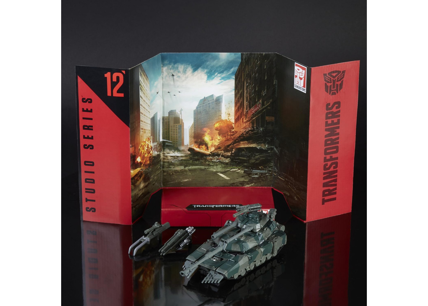 Трансформер Брол Танк Десептикон (Уцінка) Brawl Studio Series 12 Voyager Class Hasbro BE0772