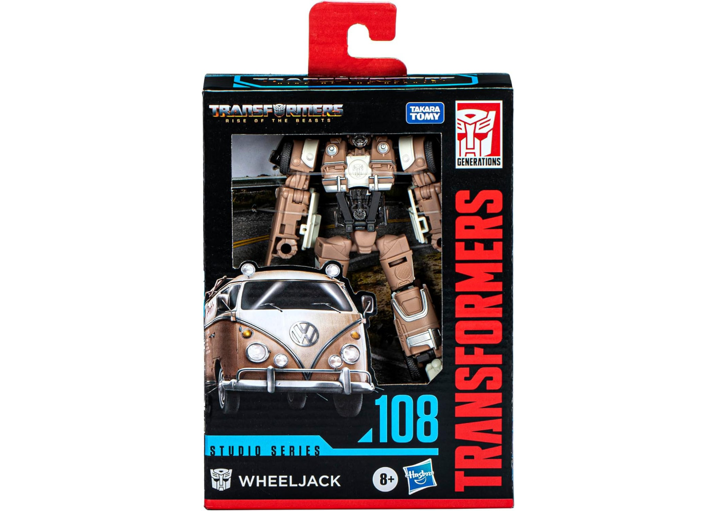 Трансформер Вілджек Transformers Studio Series 108 Deluxe Class Rise of Beasts Wheeljack Hasbro F7233