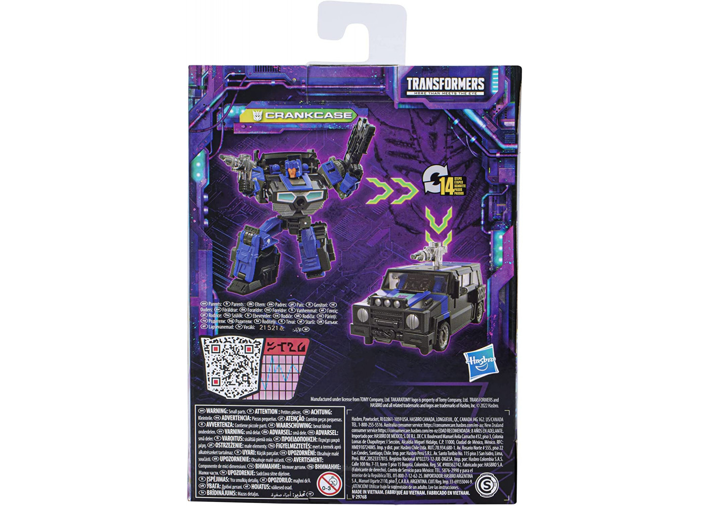 Трансформер Кранкейс Наследие Transformers Legacy Deluxe Crankcase Hasbro F3037