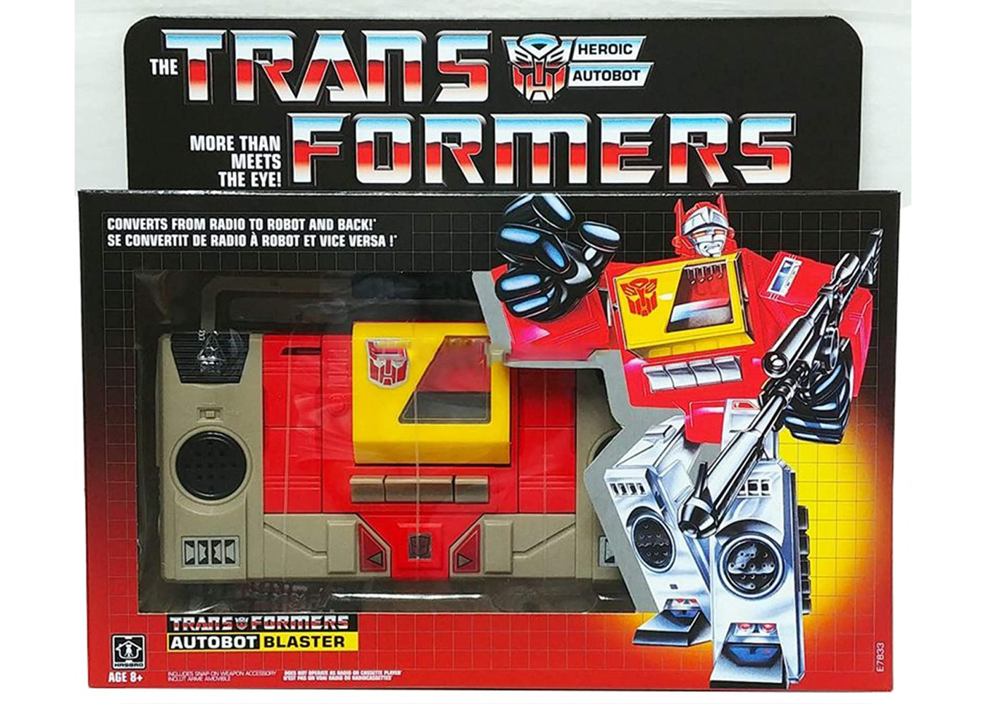 Трансформер Винтаж G1 Автобот Блатер Transformers Vintage G1 Autobot Blaster Hasbro E7833