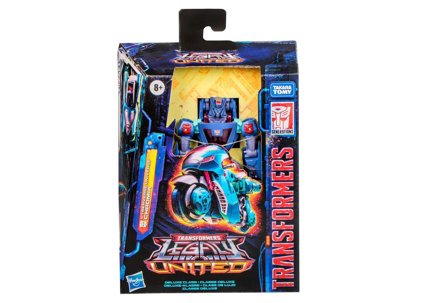 Трансформер Хромия Наследие Transformers Legacy United Deluxe Class Cyberverse Universe Chromia Hasbro F8532