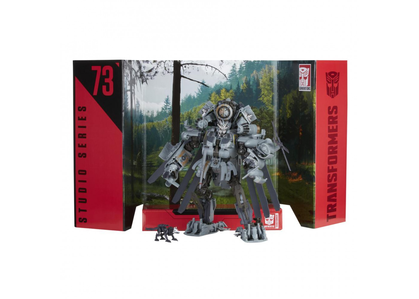 Трансформер Гриндор и Рэвидж Вертолет Studio Series 73 Transformers Grindor & Ravage Hasbro F0716