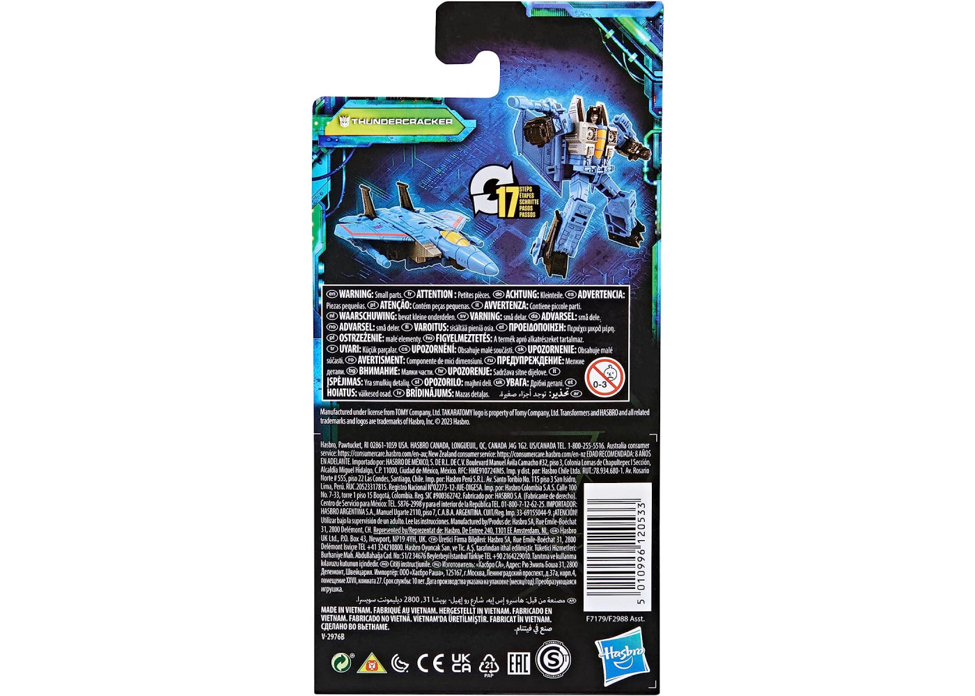Трансформер Громовержец Наследие Transformers Legacy Evolution Thundercracker Hasbro F7179