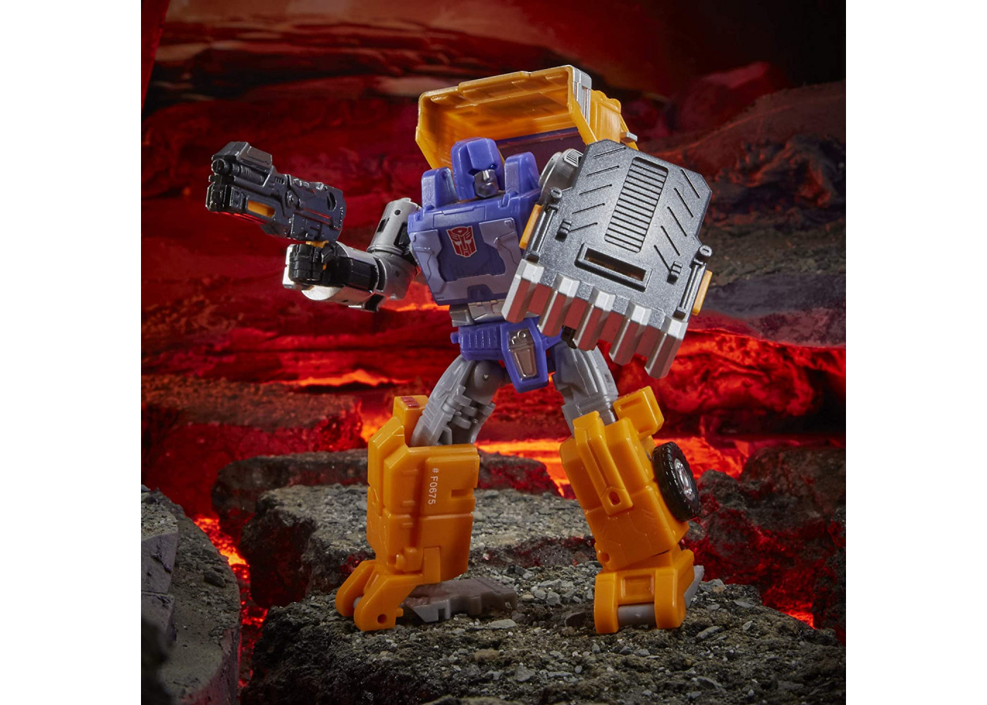 Трансформер Хаффер Война За Кибертрон Королевство WFC-K16 Transformers Kingdom Huffer Hasbro F0675