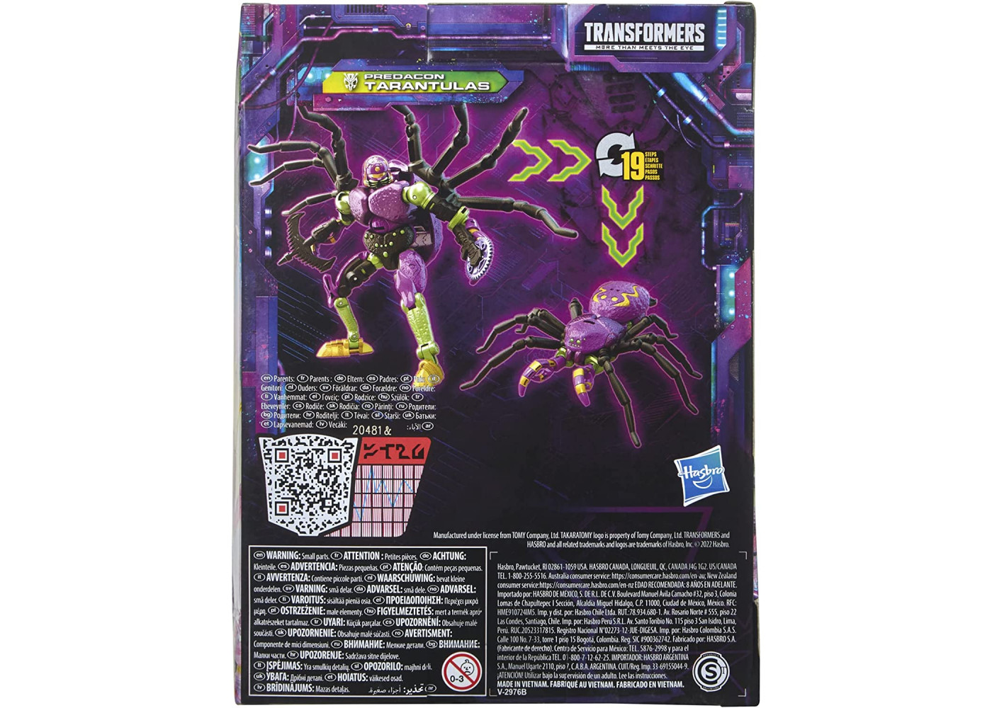 Трансформер Тарантул Наследие Transformers Legacy Tarantulas Hasbro F3032