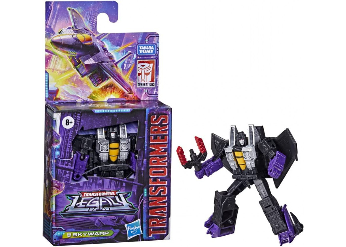 Трансформер Скайуорп Спадщина Transformers Toys Generations Legacy Core Skywarp Hasbro F3011