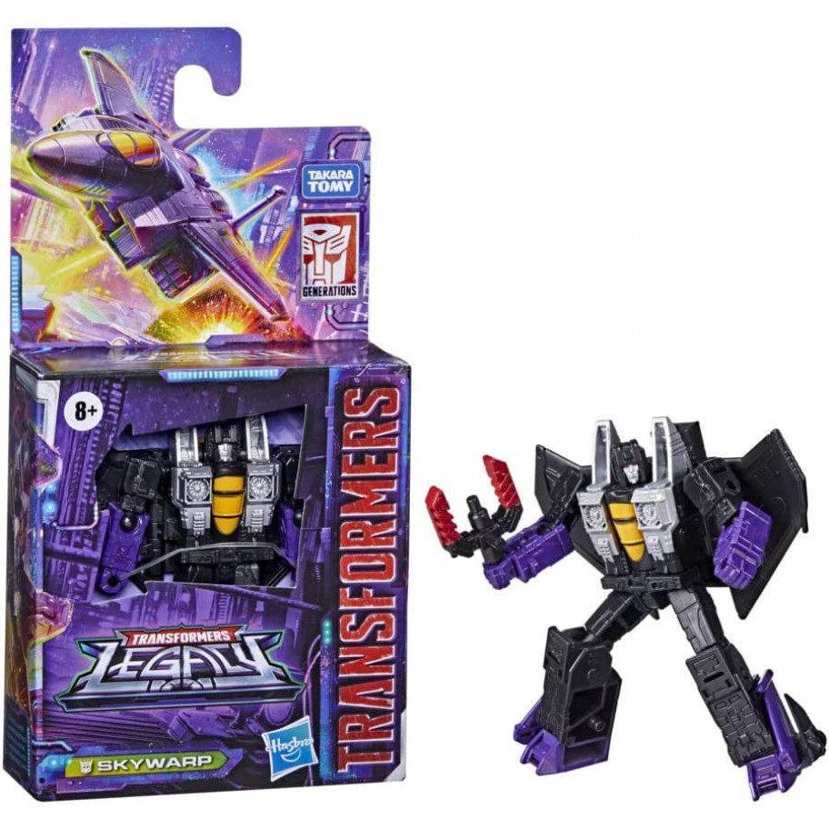 Трансформер Скайуорп Спадщина Transformers Toys Generations Legacy Core Skywarp Hasbro F3011