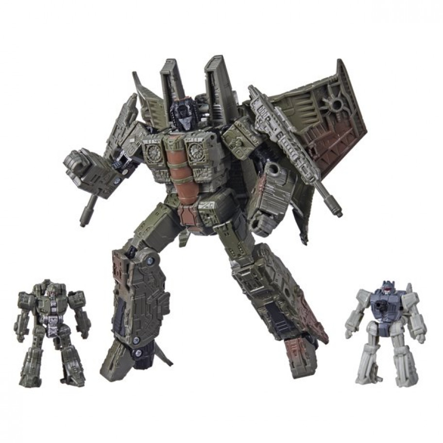 Трансформер Искрящийся Искатель с Десептиконами Война за Кибертрон Transformers  Sparkless Seeker Hasbro F0975