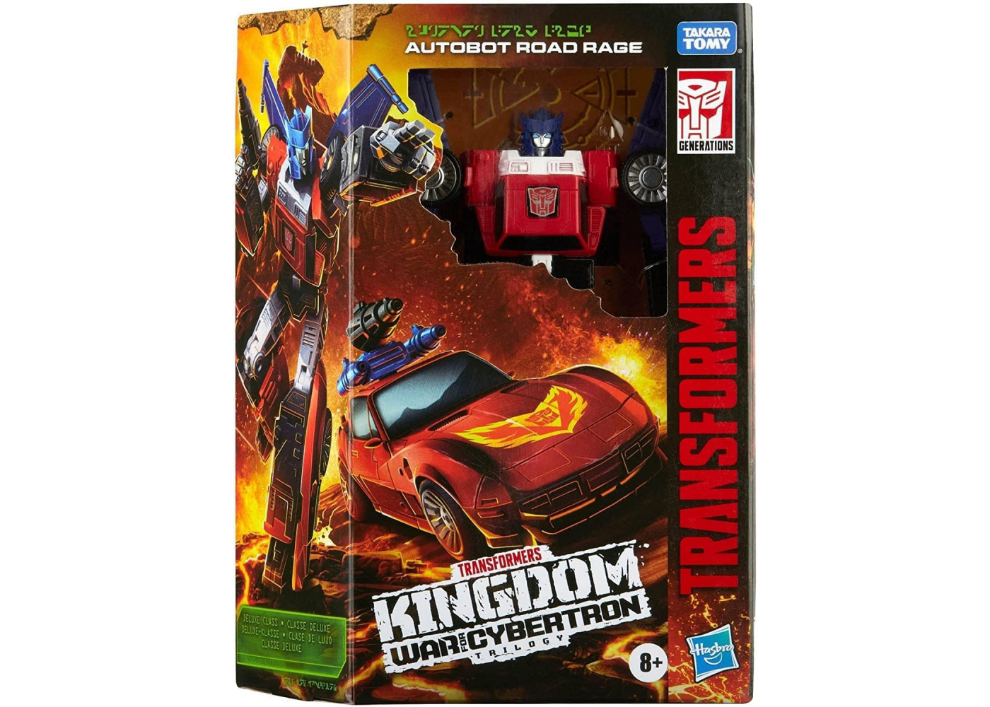 Трансформер Роуд Рейдж Transformers Deluxe Road Rage War for Cybertron Hasbro F0924