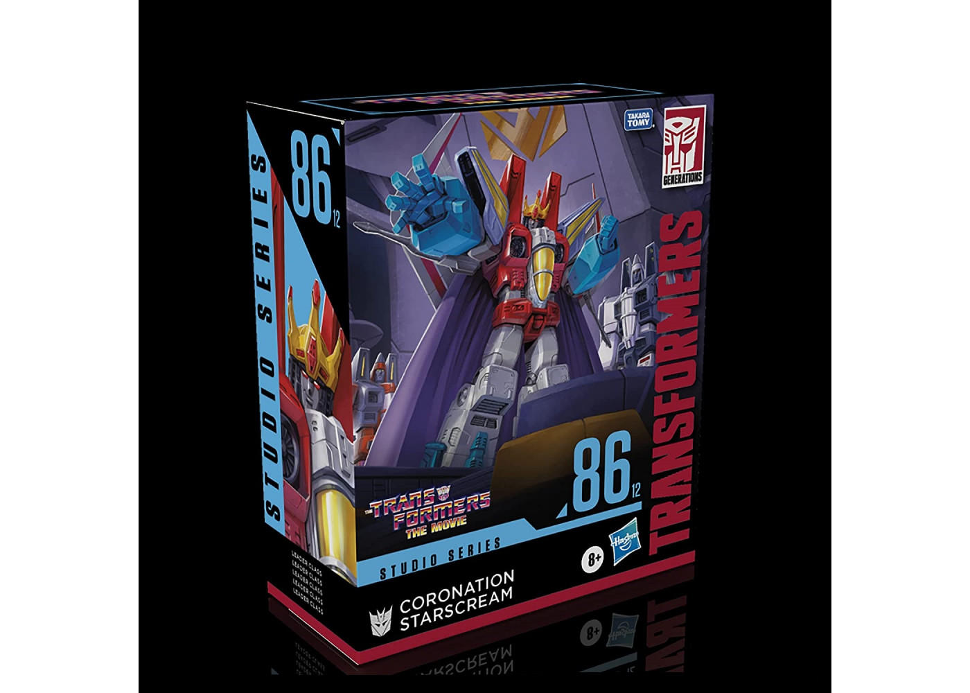 Трансформер Коронация Старскрим Studio Series 86-12 The Movie 1986 Coronation Starscream Hasbro F3201