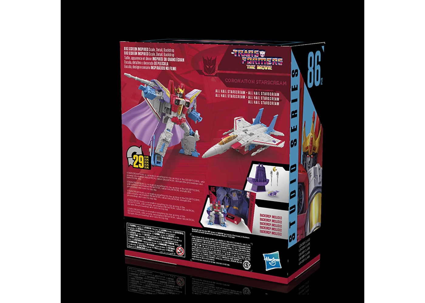 Трансформер Коронация Старскрим Studio Series 86-12 The Movie 1986 Coronation Starscream Hasbro F3201