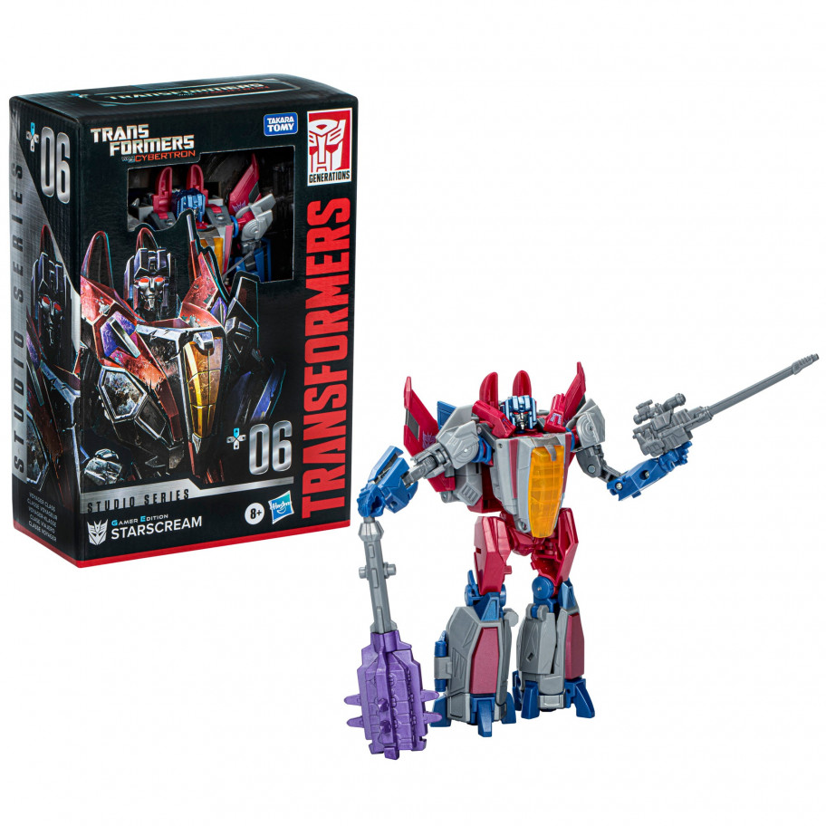 Трансформер Старскрим Самолет Transformers Starscream War for Cybertron Studio Series 06 Hasbro F8765