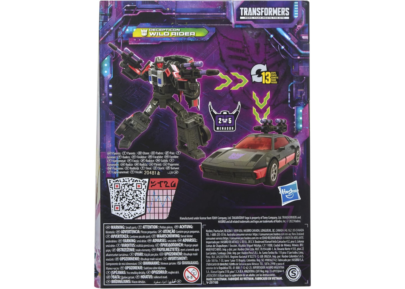 Трансформер Вайлд Райдер Наследие Transformers Legacy Deluxe Wild Rider Hasbro F3030