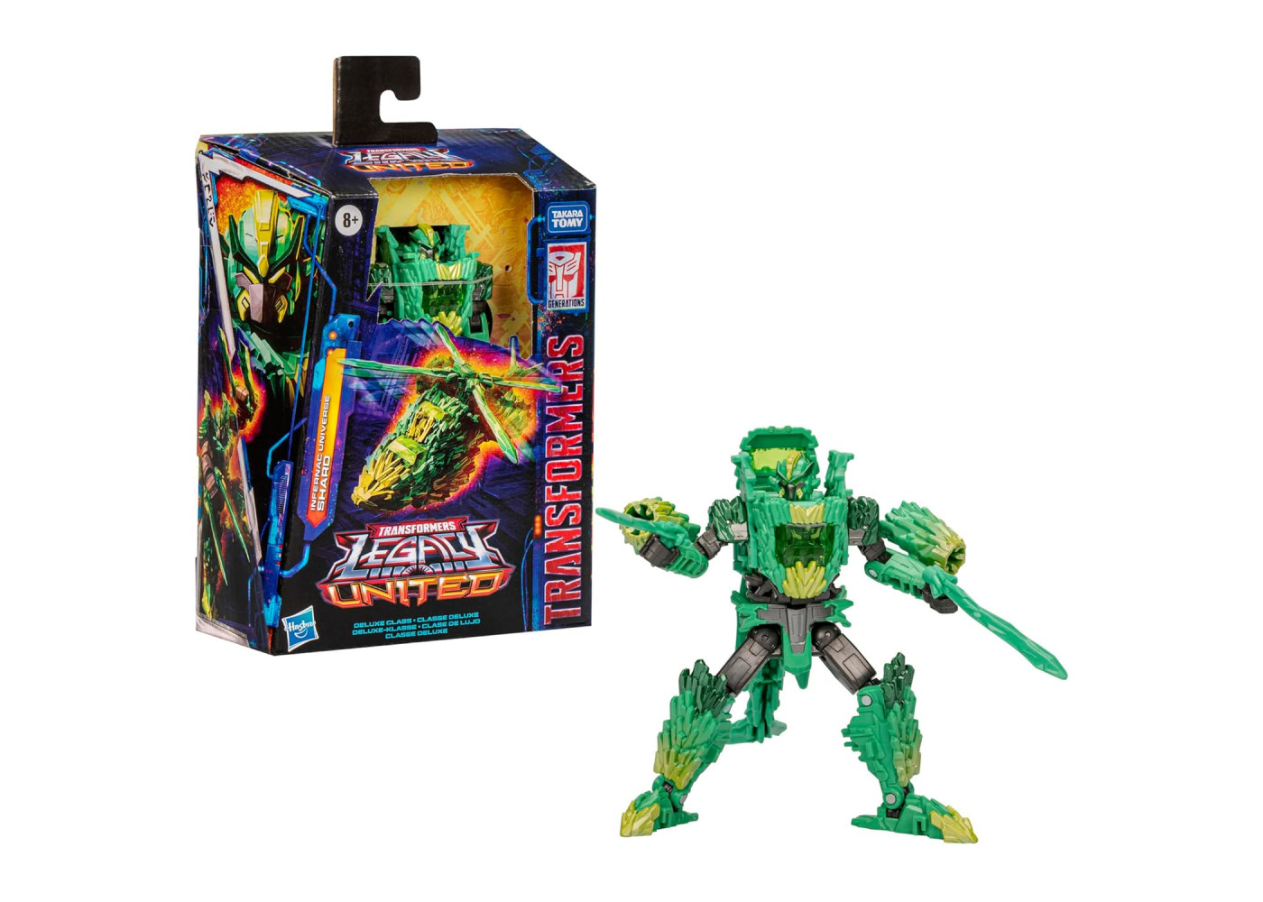 Трансформер Шард Наследие Transformers Legacy United Deluxe Class Infernac Universe Shard Hasbro F8529